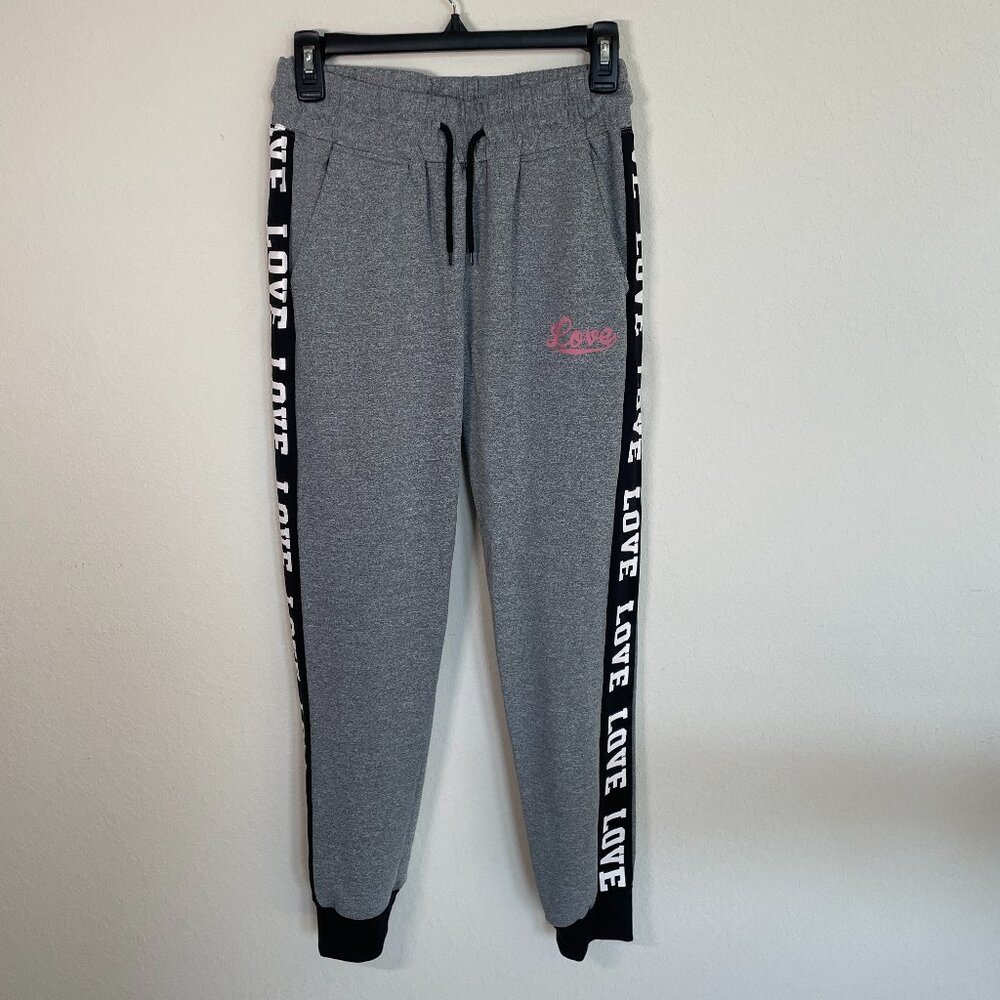 2000s Style Roma Concept Grey Pink Jogger Pants Women’s Size Large